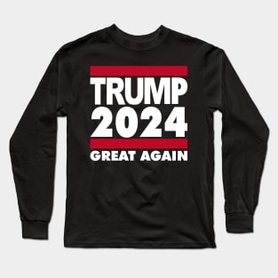 TRUMP 2024 GREAT AGAIN Long Sleeve T-Shirt